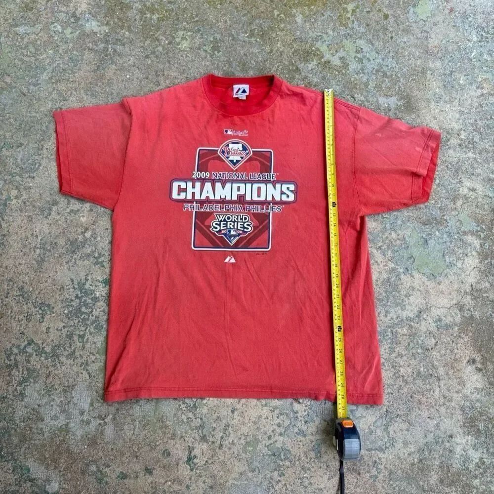 2009 MLB World Series Philadelphia Phillies Y2K Shirt